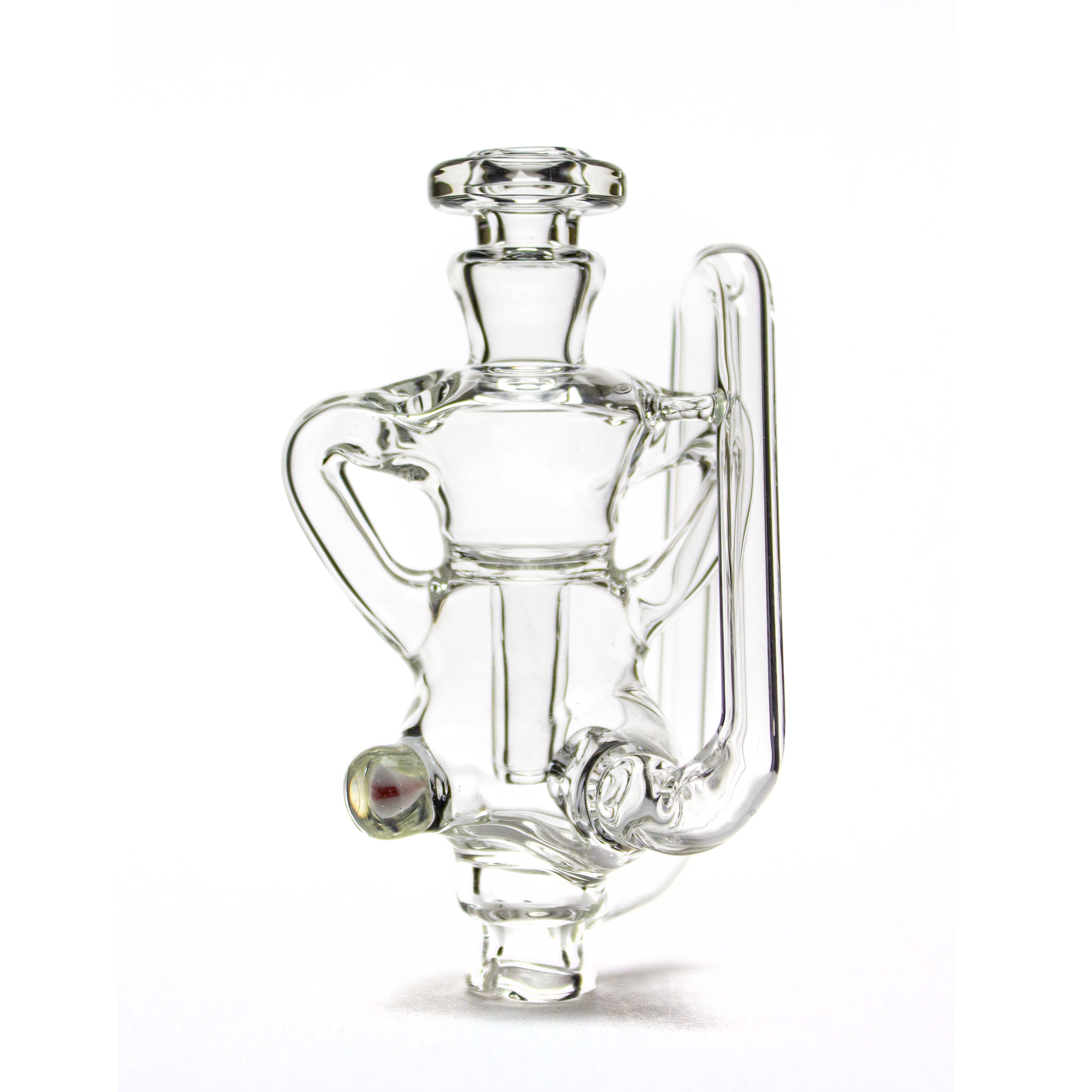 Kosher Glass Clear Pivot Pocket Recycler (Mib) #KOS03 - Planet Caravan